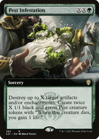 Pest Infestation (Extended Art) [Commander 2021]