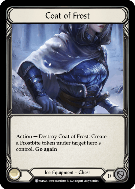 Coat of Frost [OLD005] (Tales of Aria Oldhim Blitz Deck) 1st Edition Normal - POKÉ JEUX