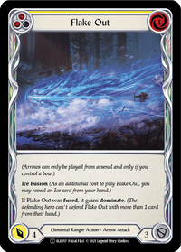 Flake Out (Yellow) [U-ELE057] (Tales of Aria Unlimited) Unlimited Normal - POKÉ JEUX