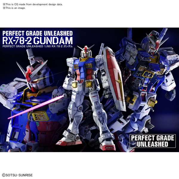 PG UNLEASHED 1/60 RX-78-2 GUNDAM (Pre-Order)