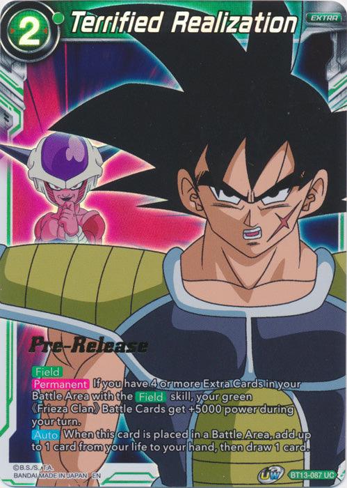 Terrified Realization (BT13-087) [Supreme Rivalry Prerelease Promos] - POKÉ JEUX