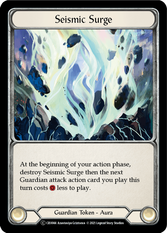 Seismic Surge [U-CRU044] (Crucible of War Unlimited) Unlimited Rainbow Foil - POKÉ JEUX