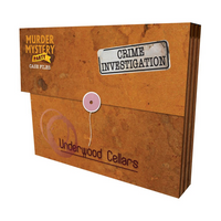 MURDER MYSTERY - CASE FILES - UNDERWOOD CELLARS (Special Order)