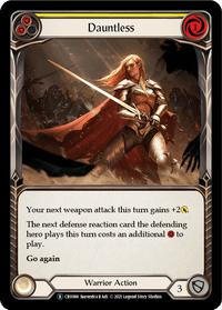 Dauntless (Yellow) [U-CRU086] (Crucible of War Unlimited) Unlimited Rainbow Foil - POKÉ JEUX