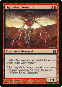 Lightning Elemental [Ninth Edition]