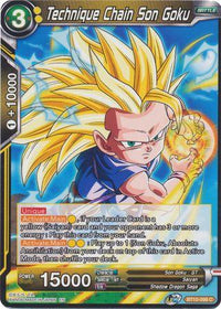 Technique Chain Son Goku (BT10-098) [Rise of the Unison Warrior] - POKÉ JEUX