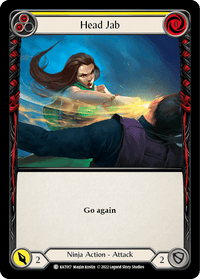 Head Jab (Yellow) [KAT017] (Outsiders Katsu Blitz Deck) - POKÉ JEUX