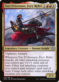 Tori D'Avenant, Fury Rider [Dominaria United]