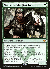 Warden of the First Tree [Fate Reforged Prerelease Promos]