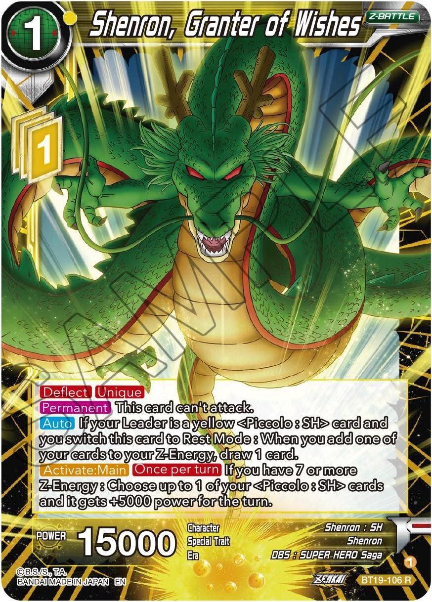Shenron, Granter of Wishes (BT19-106) [Fighter's Ambition] - POKÉ JEUX