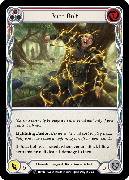 Buzz Bolt (Red) [U-ELE047] (Tales of Aria Unlimited) Unlimited Normal - POKÉ JEUX