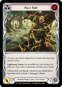 Buzz Bolt (Red) [U-ELE047] (Tales of Aria Unlimited) Unlimited Rainbow Foil - POKÉ JEUX