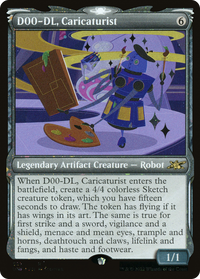 D00-DL, Caricaturiste (Vitrine) (Galaxy Foil) [Unfinity] 