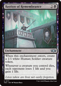 Bastion of Remembrance (TDC-171) - Commander: Tarkir: Dragonstorm