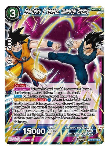 Son Goku & Vegeta, Immortal Rivalry (BT19-048) [Fighter's Ambition] - POKÉ JEUX