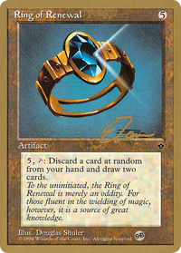 Ring of Renewal (Eric Tam) (SB) [Pro Tour Collector Set]