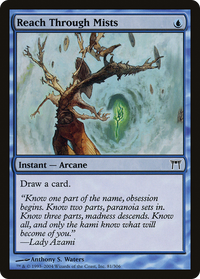 Reach Through Mists [Champions of Kamigawa]