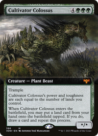 Cultivator Colossus (Extended Art) [Innistrad: Crimson Vow]