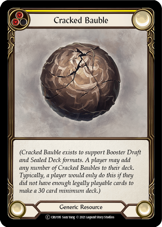 Cracked Bauble [U-CRU195] (Crucible of War Unlimited) Unlimited Rainbow Foil - POKÉ JEUX