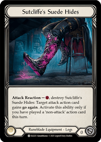Sutcliffe's Suede Hides [ELE225] (Tales of Aria) 1st Edition Normal - POKÉ JEUX