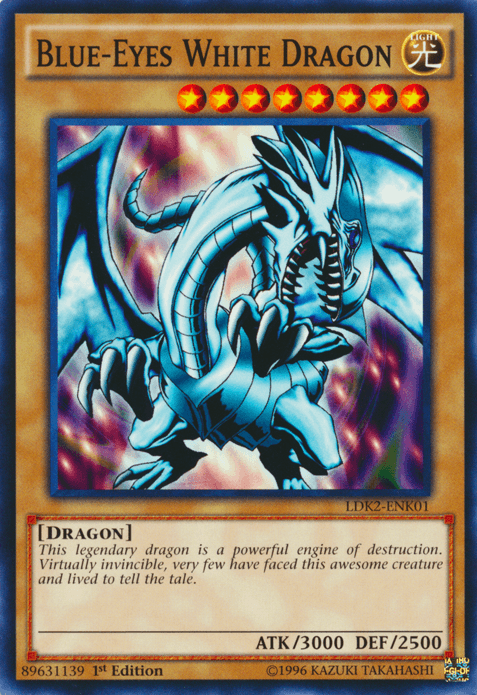 Blue-Eyes White Dragon (Version 1) [LDK2-ENK01] Common - POKÉ JEUX