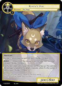 Rusty's Fox (TUS-009 N) [Le monde souterrain des secrets] 