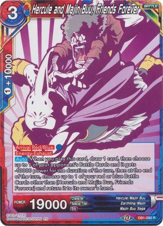 Hercule and Majin Buu, Friends Forever (Alternate Art) (DB1-092) [Special Anniversary Set 2020] - POKÉ JEUX