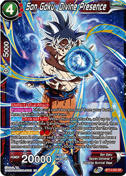 Son Goku, Divine Presence (BT14-005) [Cross Spirits] - POKÉ JEUX