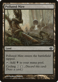 Polluted Mire [Duel Decks: Garruk vs. Liliana]