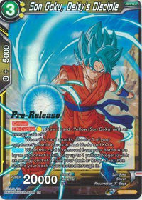 Son Goku, Deity's Disciple (BT12-089) [Vicious Rejuvenation Prerelease Promos] - POKÉ JEUX