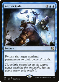 Aether Gale [Commander 2021]
