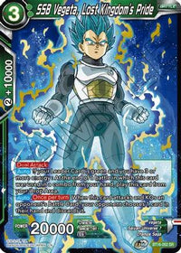 SSB Vegeta, Lost Kingdom's Pride (BT16-052) [Realm of the Gods] - POKÉ JEUX