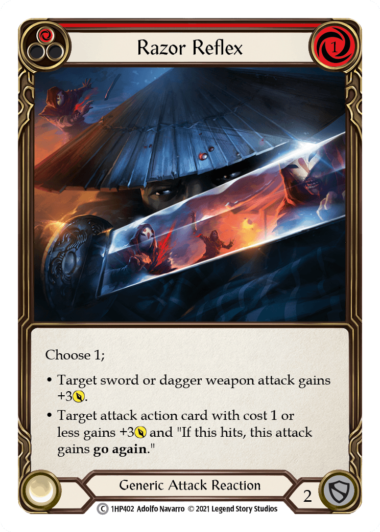 Razor Reflex (Red) [1HP402] (History Pack 1) - POKÉ JEUX