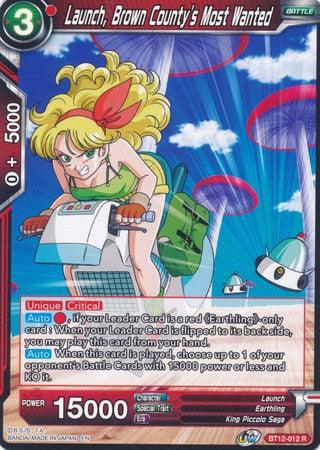 Launch, Brown County's Most Wanted (BT12-012) [Vicious Rejuvenation] - POKÉ JEUX