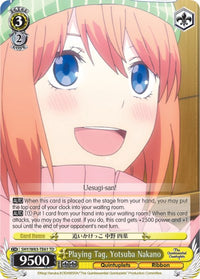 Jouer au tag, Yotsuba Nakano (5HY/W83-TE61 TD) [Les quintuplés quintessentiels] 