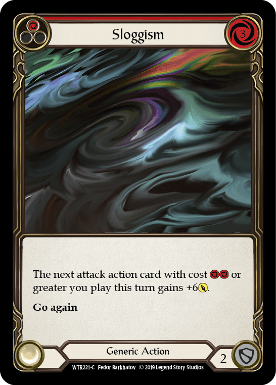 Sloggism (Red) [WTR221-C] (Welcome to Rathe) Alpha Print Normal - POKÉ JEUX