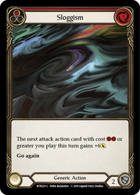 Sloggism (Red) [WTR221-C] (Welcome to Rathe) Alpha Print Normal - POKÉ JEUX