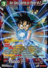Son Goku, Battle on Planet M-2 (BT17-007) [Ultimate Squad Prerelease Promos] - POKÉ JEUX