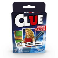CLUE  - CARD GAME  ( Bilingual ) (Special Order)