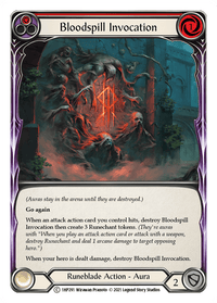 Bloodspill Invocation (Red) [1HP291] (History Pack 1) - POKÉ JEUX