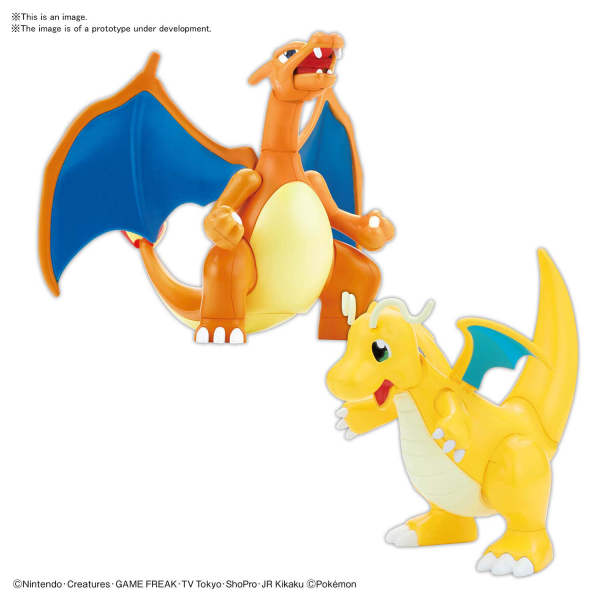 POKEMON MODEL KIT CHARIZARD & DRAGONITE (Pre-Order)
