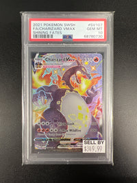 FA/CHARIZARD VMAX SV107/SV122 PSA 10 #68780730