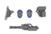 X-4+(PD-802) WEAPON SET3[Shoulder Parts For Mounting Weapons&DRu35 MLC&M7A Gatling Gun] (Pre-Order)