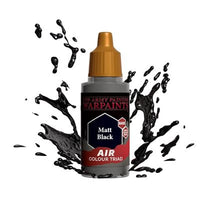 The Army Painter: Warpaints Air: Acrylics: Matte Black (EN) (Special Order)