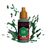 The Army Painter: Warpaints Air: Acrylics: Savage Green (EN) (Special Order)
