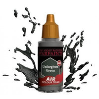 The Army Painter: Warpaints Air: Acrylics: Unforgiven Green (EN) (Special Order)
