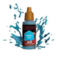 The Army Painter: Warpaints Air: Acrylics: Sapphire Gem (EN) (Special Order)