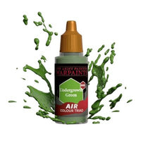 The Army Painter: Warpaints Air: Acrylics: Undergrowth Green (EN) (Special Order)