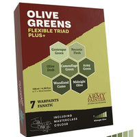 The Army Painter: John Blanche: Flexible Triad PLUS+: Olive Greens (EN) (Special Order)