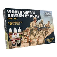 The Army Painter: Warpaints Fanatic: Historical: WWII British 8th Army (EN) (Special Order)
